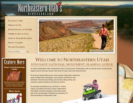 Northeastern Utah website