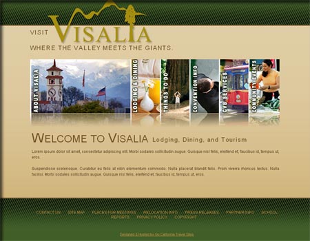 Visalia website