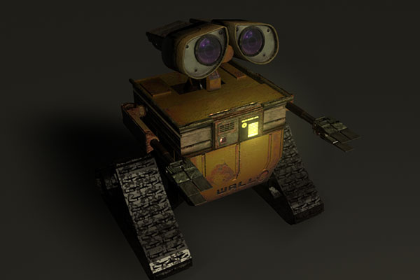 Wall-E Color Pass